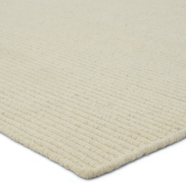 Jaipur Living Shyre Handmade Solid Cream Area Rug (6'X9')