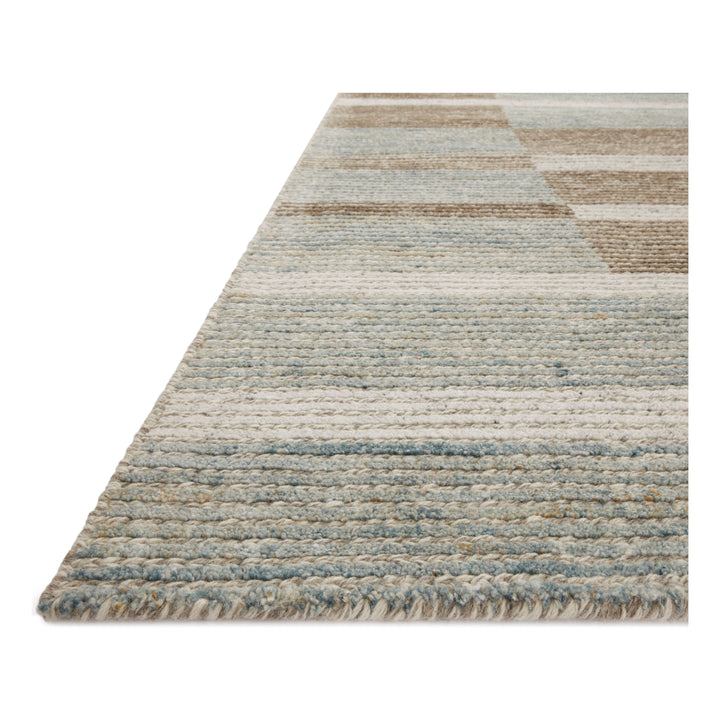 Loloi Stiles Tobacco / Lagoon 5'-0" x 7'-6" Area Rug