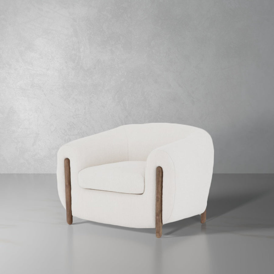 Lyla Chair-Four Hands-STOCKR-FH-108950-010-Lounge ChairsKerbey Ivory-1-France and Son