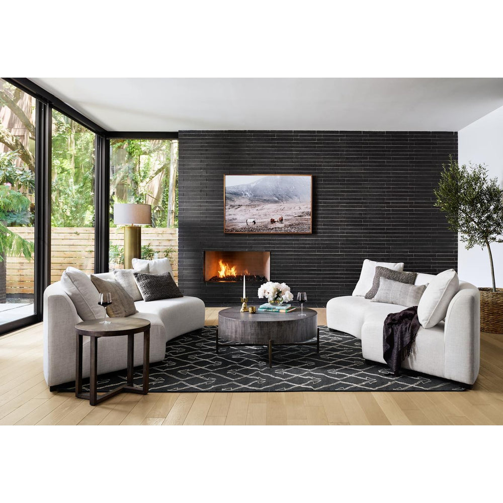 Liam Left-Arm-Facing Curved Sectional Piece - Dover Crescent - additional view 2