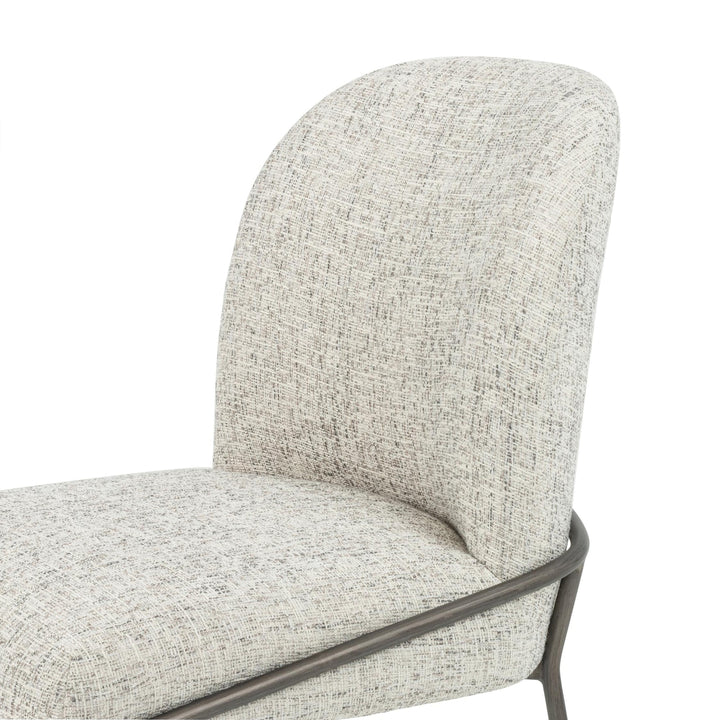Astrud Bar Stool - Lyon Pewter / Brushed Slate - additional view 1