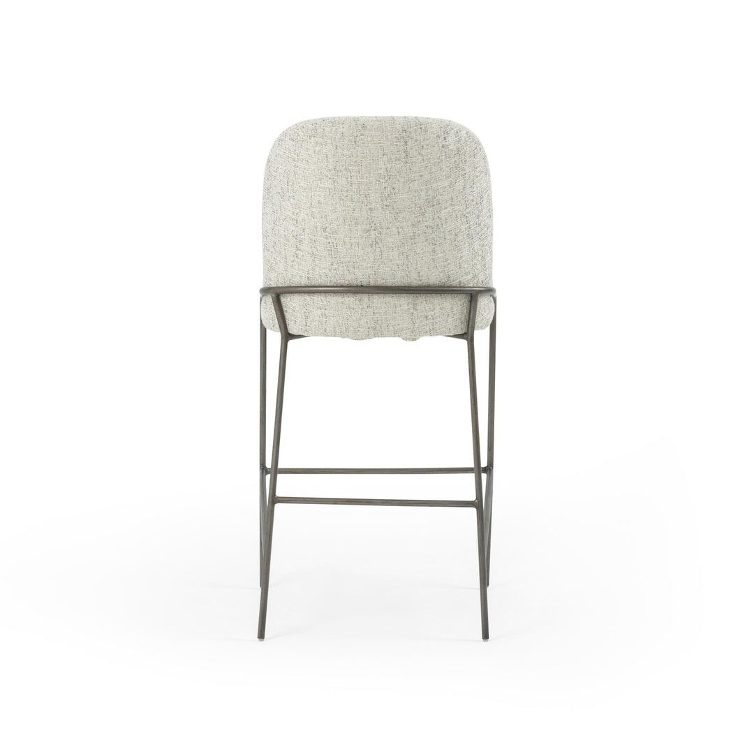 Astrud Bar Stool - Lyon Pewter / Brushed Slate - additional view 4