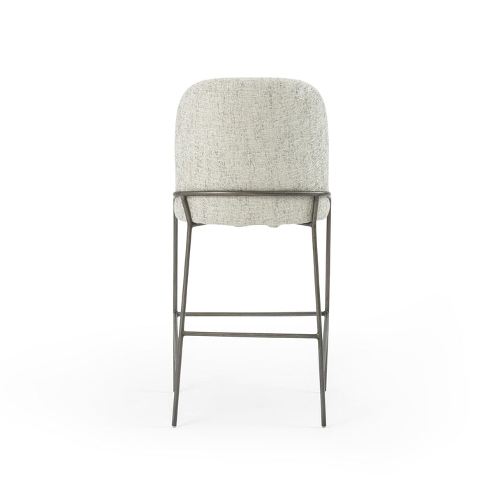Astrud Bar Stool - Lyon Pewter / Brushed Slate - additional view 4