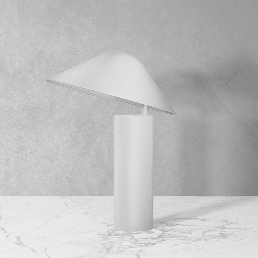 Damo Table Simple Lamp-Seed Design-SEED-SQ-339MDRS-WH-Table LampsWhite-1-France and Son