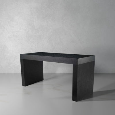 Faro C - Shape Counter Table-Sunpan-STOCKR-SUNPAN-40258-Dining TablesBlack-1-France and Son