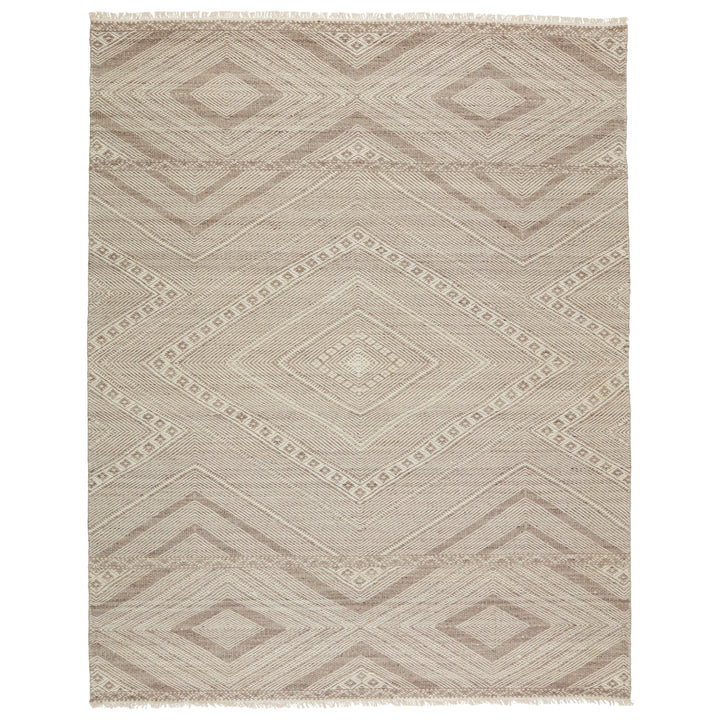 Jaipur Living Suriya Handmade Tribal Taupe/ Cream Area Rug (10'X14')