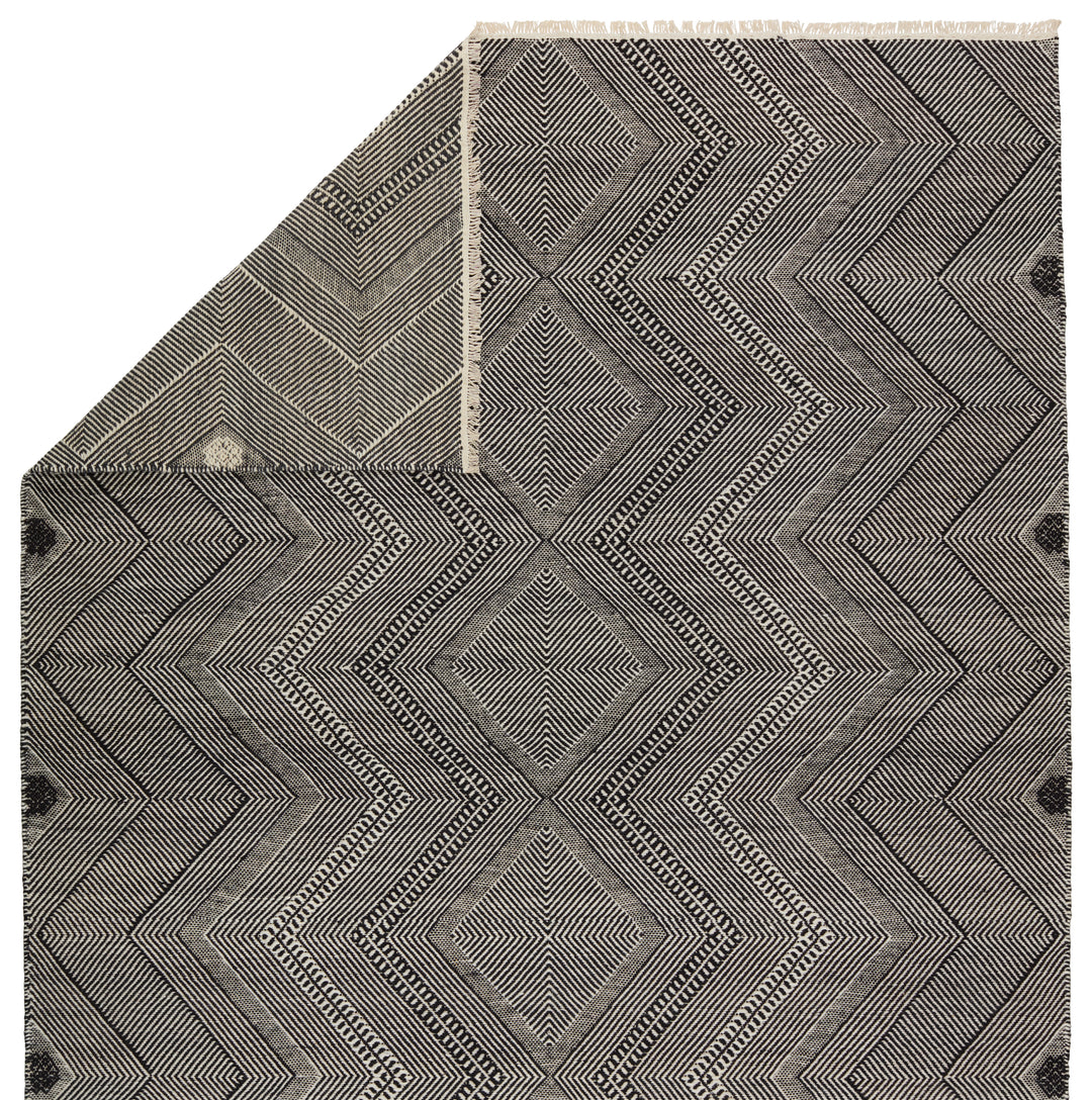 Jaipur Living Galexia Handmade Tribal Black/ Cream Area Rug (10'X14')