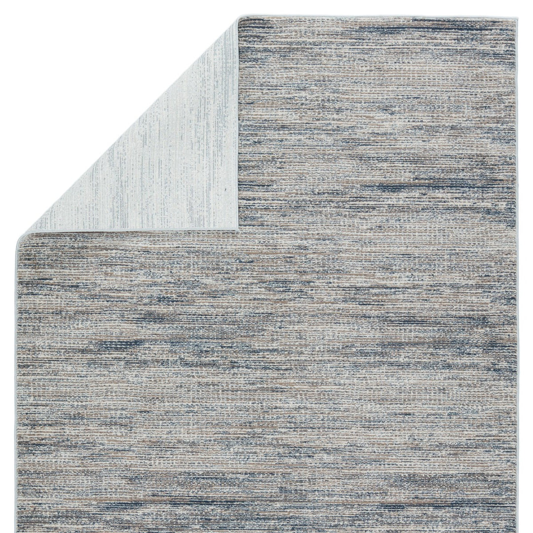 Jaipur Living Pasque Abstract Dark Blue/ Tan Area Rug (6'7"X9'6")