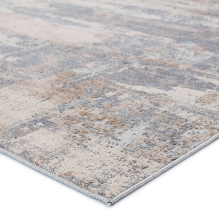 Jaipur Living Soltani Abstract Light Tan/ Gray Area Rug (9'3"X12')