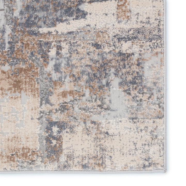 Jaipur Living Soltani Abstract Light Tan/ Gray Area Rug (5'3"X8')