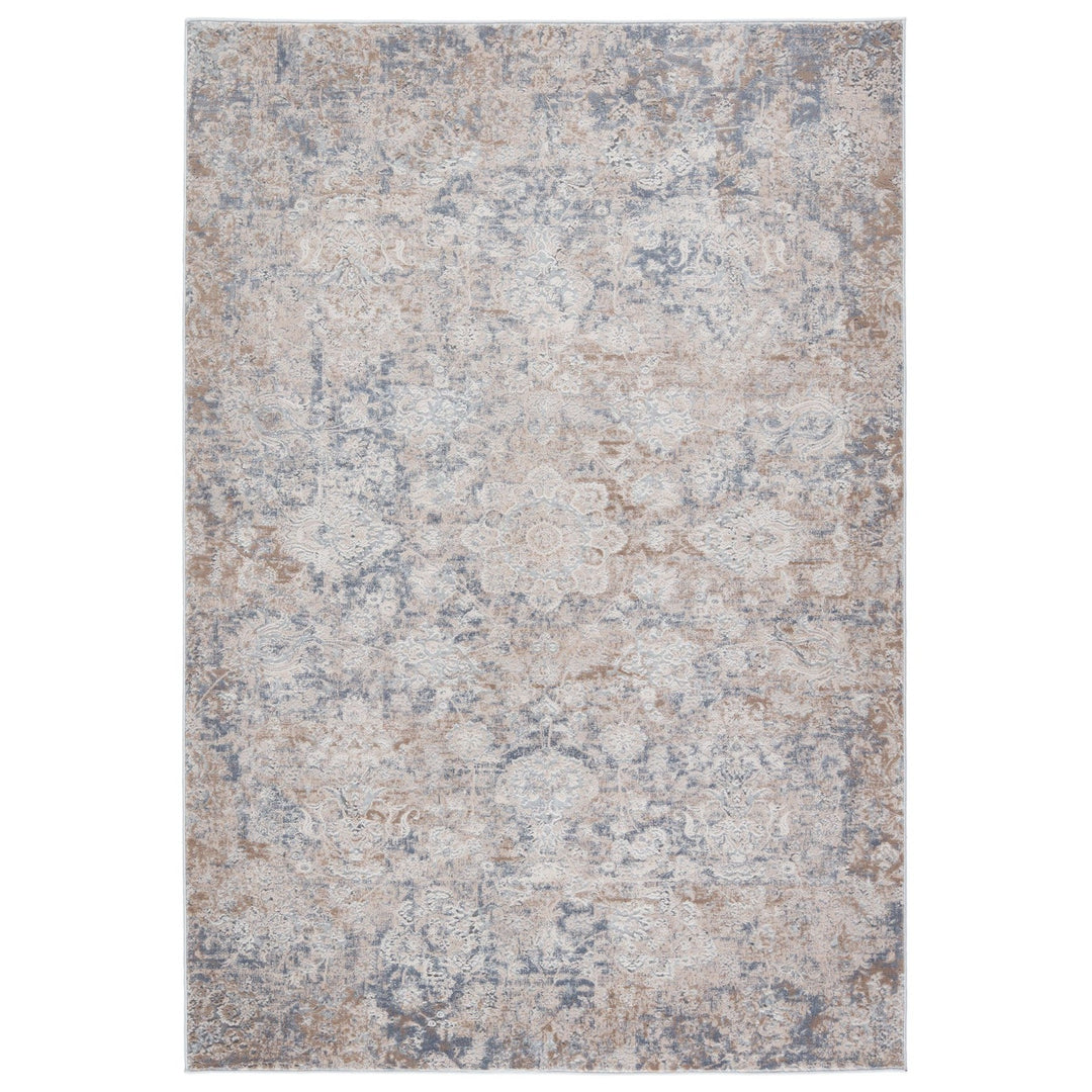 Jaipur Living Mariam Floral Beige/ Gray Area Rug (10'X14')