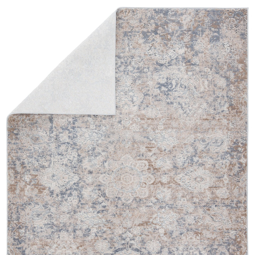 Jaipur Living Mariam Floral Beige/ Gray Area Rug (10'X14')