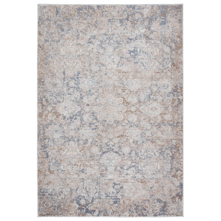 Jaipur Living Mariam Floral Beige/ Gray Area Rug (5'3"X8')