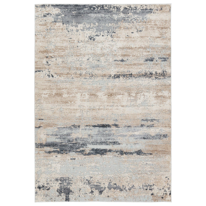 Jaipur Living Ronan Abstract Beige/ Gray Runner Rug (2'6"X10')