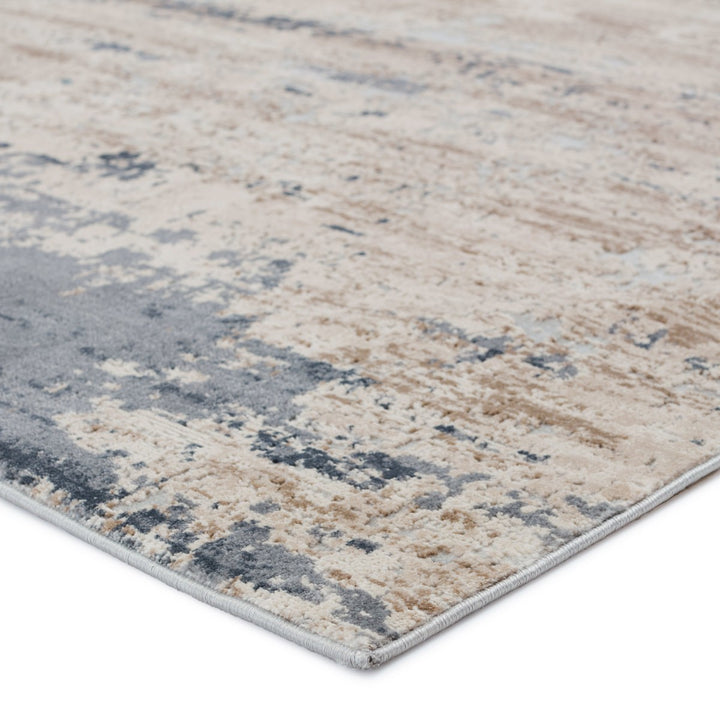 Jaipur Living Ronan Abstract Beige/ Gray Runner Rug (2'6"X10')