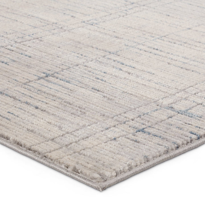 Jaipur Living Paolini Striped Cream/ Blue Runner Rug (2'6"X10')