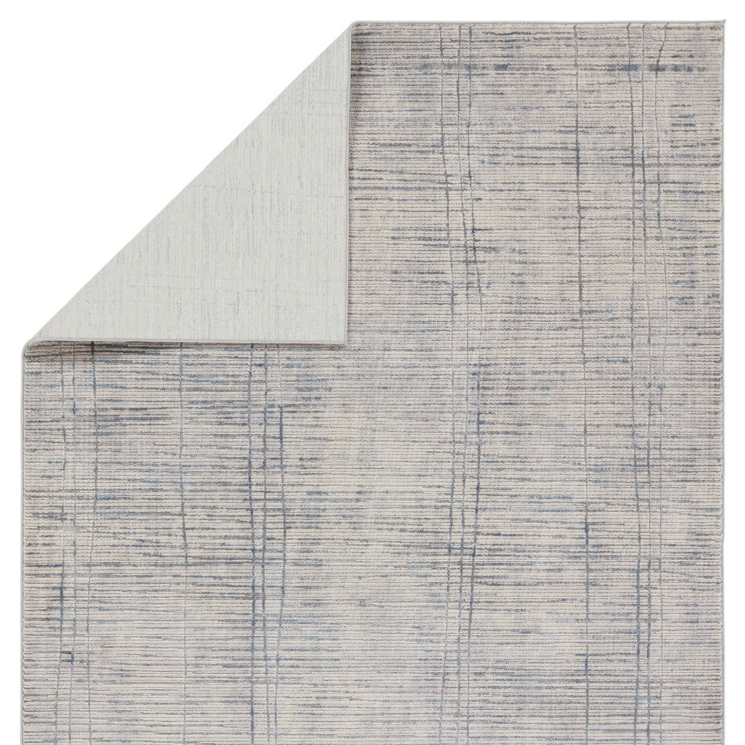 Jaipur Living Paolini Striped Cream/ Blue Runner Rug (2'6"X10')