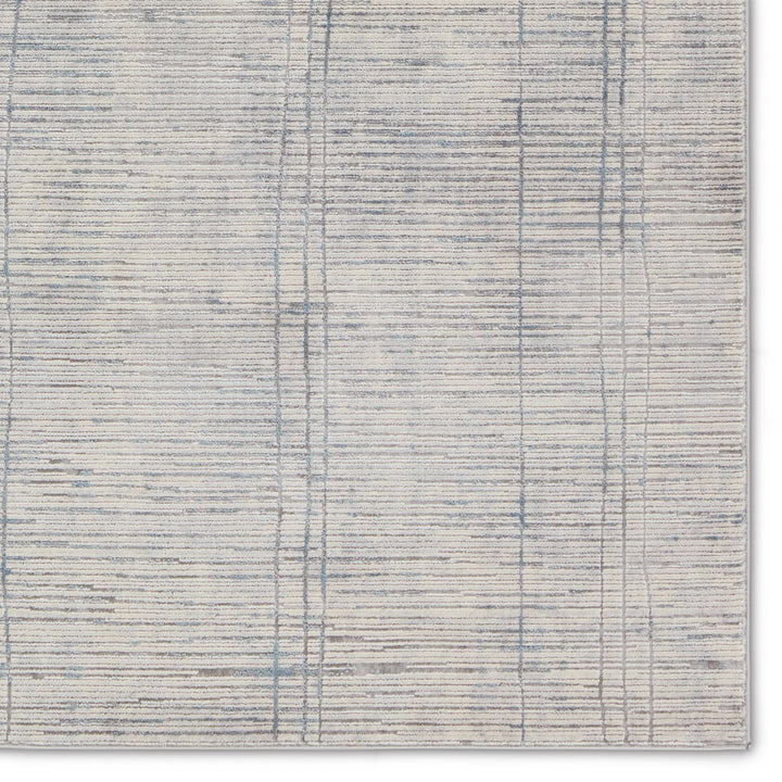 Jaipur Living Paolini Striped Cream/ Blue Runner Rug (2'6"X10')