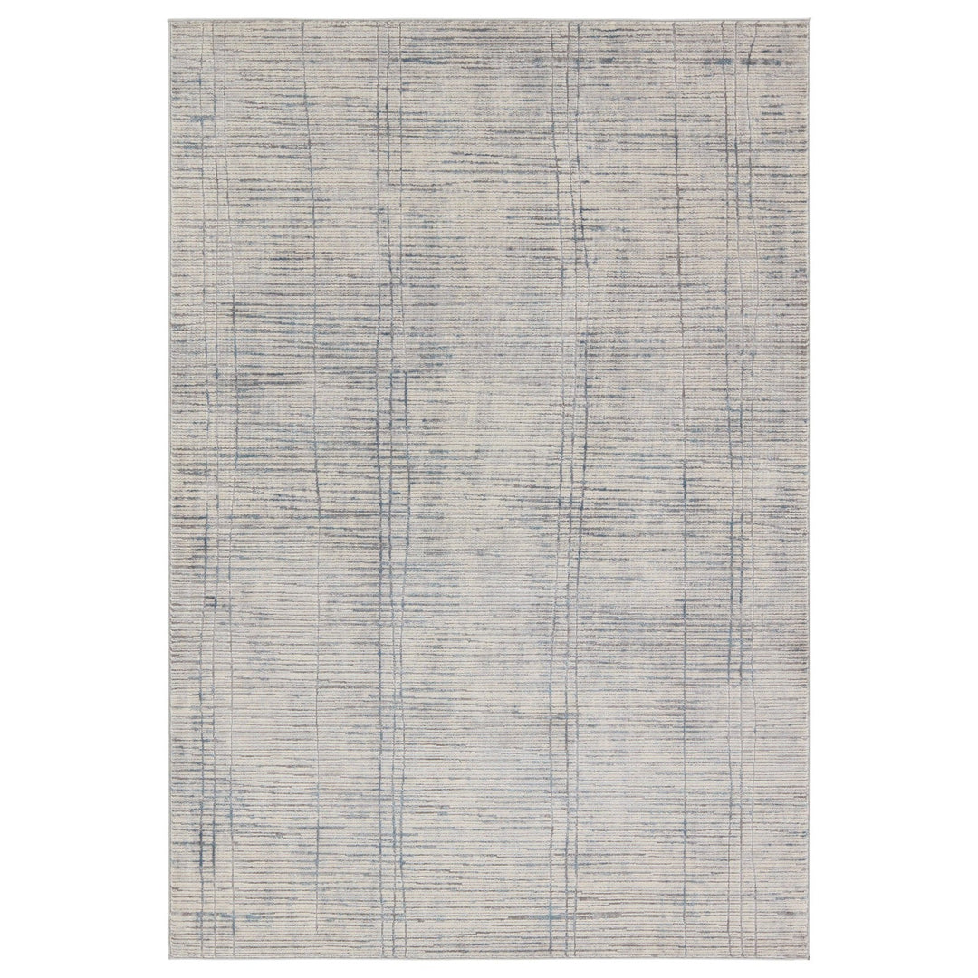 Jaipur Living Paolini Striped Cream/ Blue Runner Rug (2'6"X10')