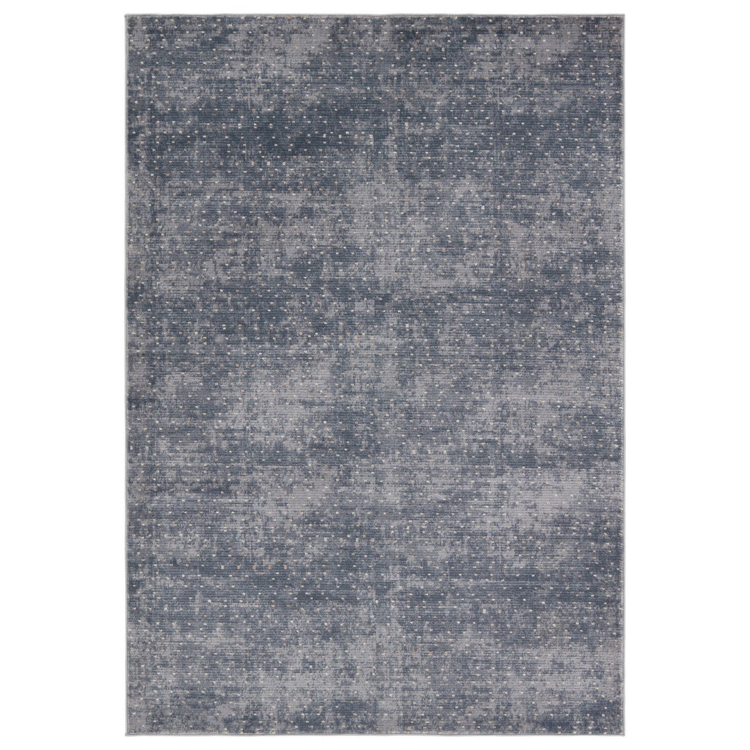 Jaipur Living Melora Dotted Blue/ Cream Area Rug (6'7"X9'6")