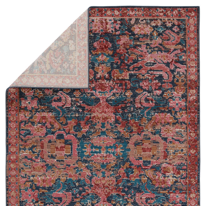 Vibe by Jaipur Living Maven Indoor/ Outdoor Oriental Pink/ Blue Area Rug (2'6"X4')