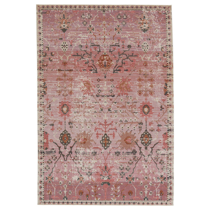 Vibe by Jaipur Living Elva Indoor/ Outdoor Oriental Pink Area Rug (5'X7'3")