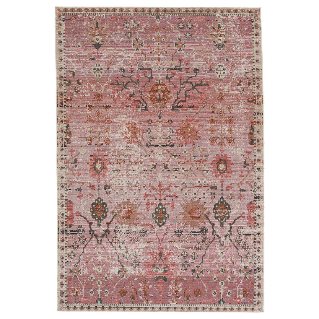 Vibe by Jaipur Living Elva Indoor/ Outdoor Oriental Pink Area Rug (2'6"X4')