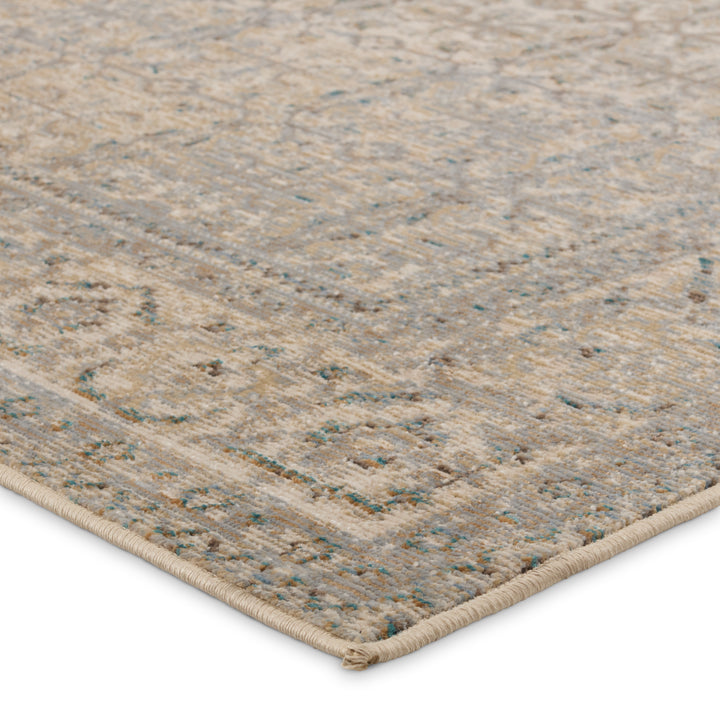 Vibe by Jaipur Living Olivine Indoor/Outdoor Trellis Gray/ Brown Area Rug (4'X5'7")