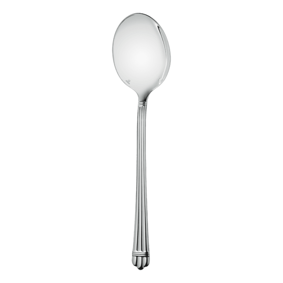 Salad Serving Spoon Aria Silver Plated Serving Utensil