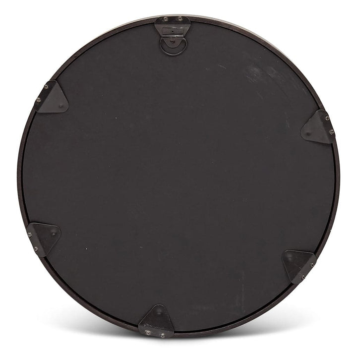 Samar Round Mirror-Urbia-URBIA-IJ-SAMAR-23-AB-MirrorsAntique Brass-23"-7-France and Son