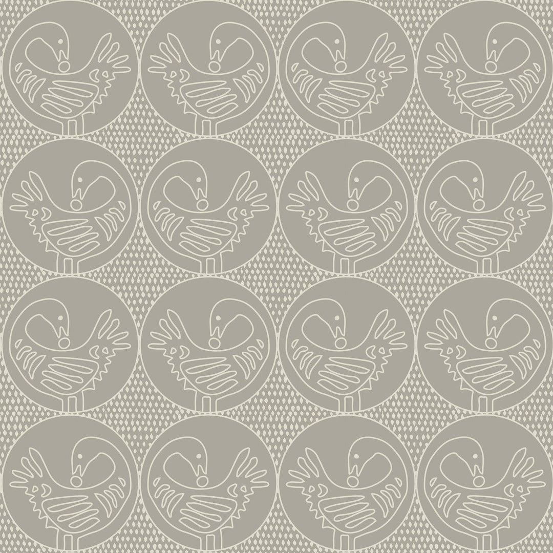 Sankofa Wallpaper-Mitchell Black-MITCHB-WCFM7-SC-PM-10-Wall DecorPatterns Stucco-Premium Matte Paper-7-France and Son