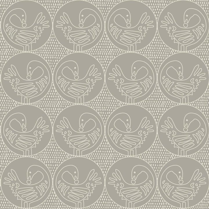 Sankofa Wallpaper-Mitchell Black-MITCHB-WCFM7-SC-PM-10-Wall DecorPatterns Stucco-Premium Matte Paper-7-France and Son