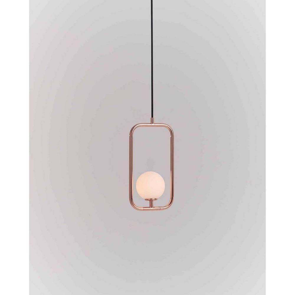 Pendants Sircle Pendant S - Copper - Mouth-Blown Glass, Steel