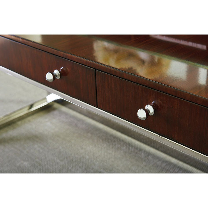 Andrea Writing Desk - Dark Brown