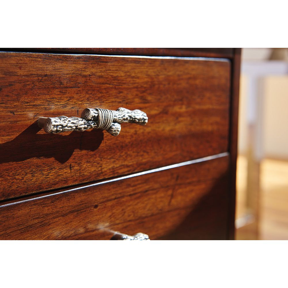 La Costa Live Edge Writing Desk - Light Golden Brown