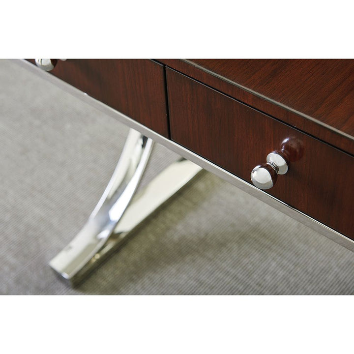 Andrea Writing Desk - Dark Brown