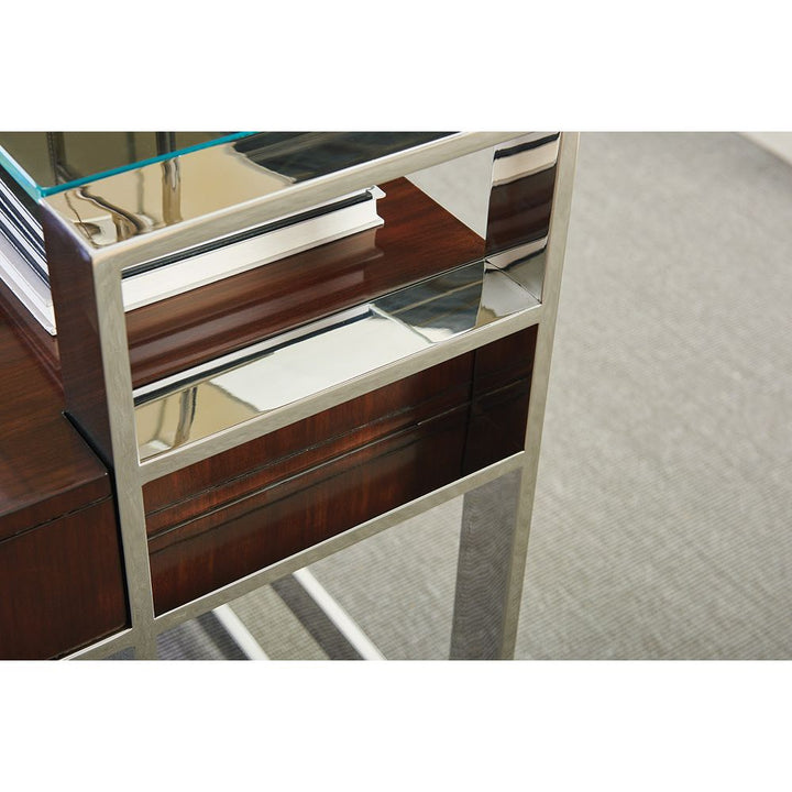 Andrea Writing Desk - Dark Brown