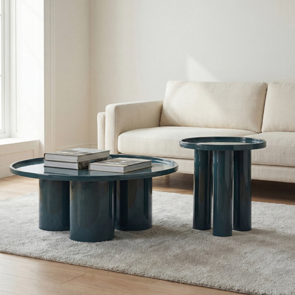 Sofia Enamel End Table