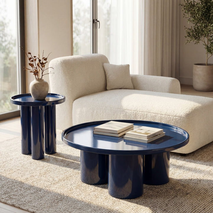 Sofia Enamel End Table