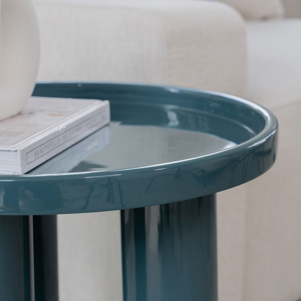 Sofia Enamel End Table