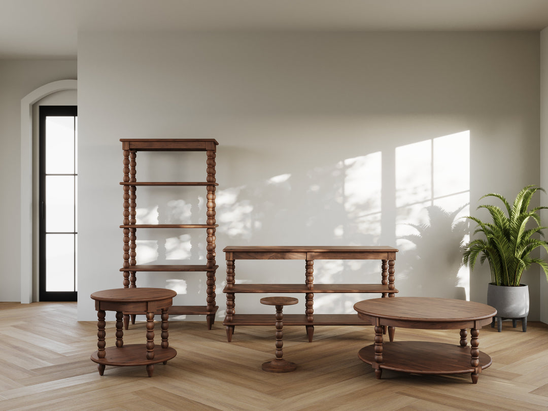 Co.House Spindle Wide Bookcase