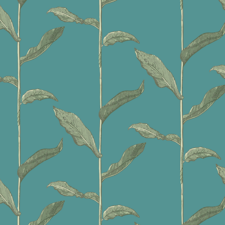 Stalks Wallpaper-Mitchell Black-MITCHB-WC382-5-PM-10-Wall DecorPatterns Jewel-Premium Matte Paper-3-France and Son