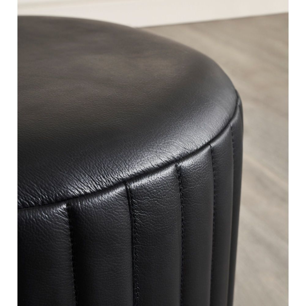 Stanford Ottoman - Black