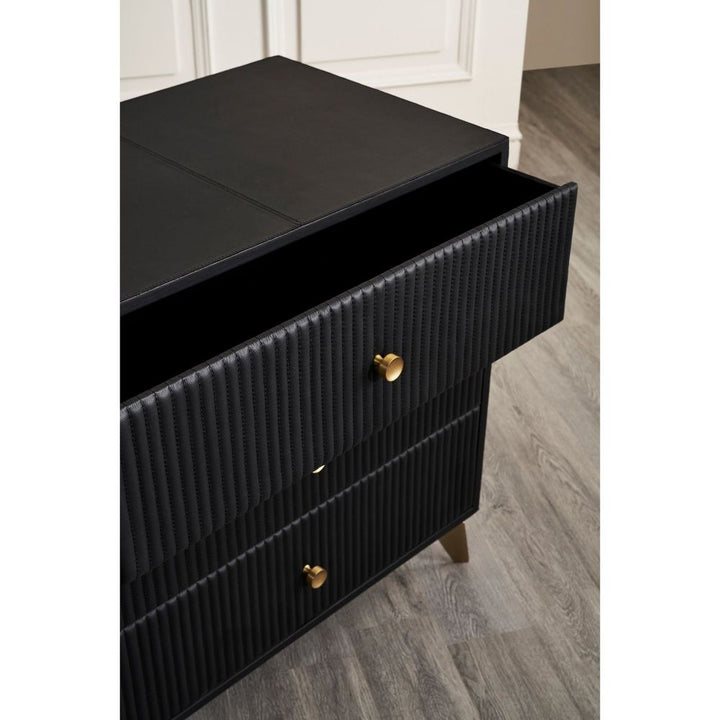 Stanford Six Drawer Dresser - Black