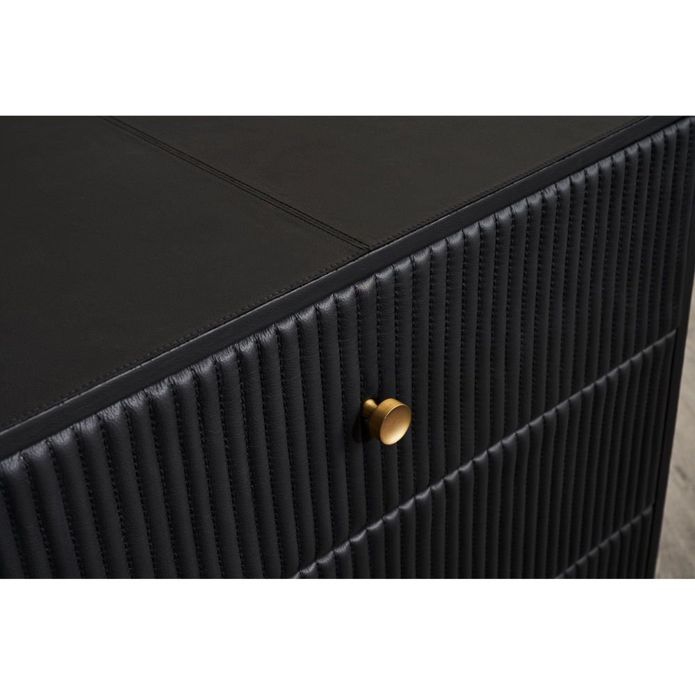Stanford Six Drawer Dresser - Black