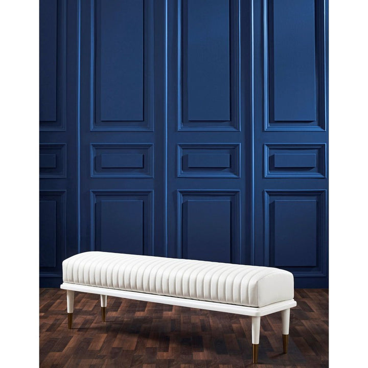 Benches Stanford End-Of-Day Bench - White