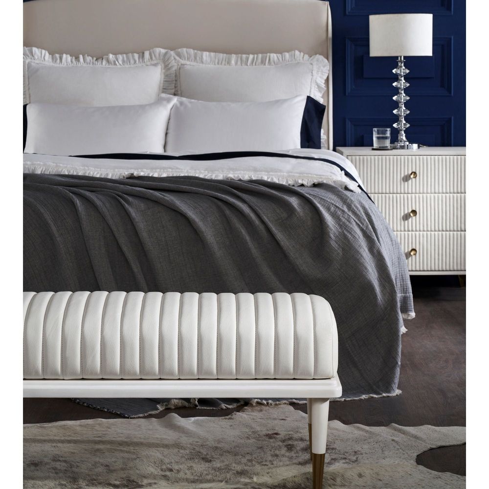 Stanford End-Of-Day Bench - White