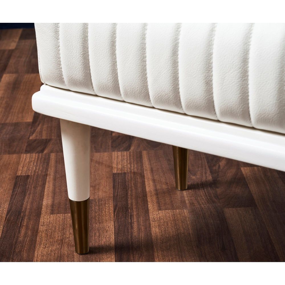 Stanford End-Of-Day Bench - White