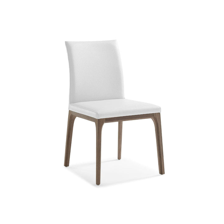Stella Dining Chair-Whiteline Modern Living-WHITELINE-DC1454-GRY/TAU-Dining ChairsGray oak and Taupe-4-France and Son