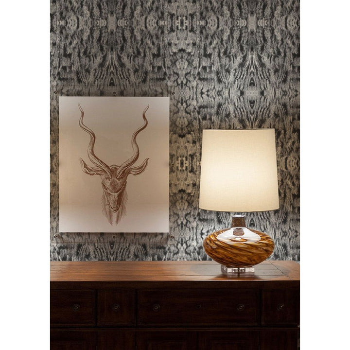 Stratos Wallpaper-Mitchell Black-MITCHB-WCAB432-PM-10-Wall DecorPatterns Copper-Premium Matte Paper-6-France and Son